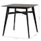 Baxton Studio Leena Mid-Century Modern Black Finished Wood Counter Height Pub Table 234-13287-ZORO - alternate 8